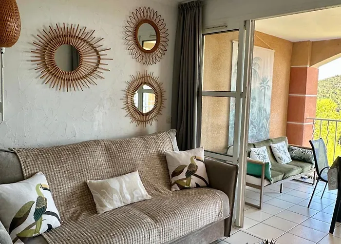 Vue Au Calme Dans Le Hameau De Cap Estérel, Agay - Saint-raphaël Apartamento Saint-Raphaël